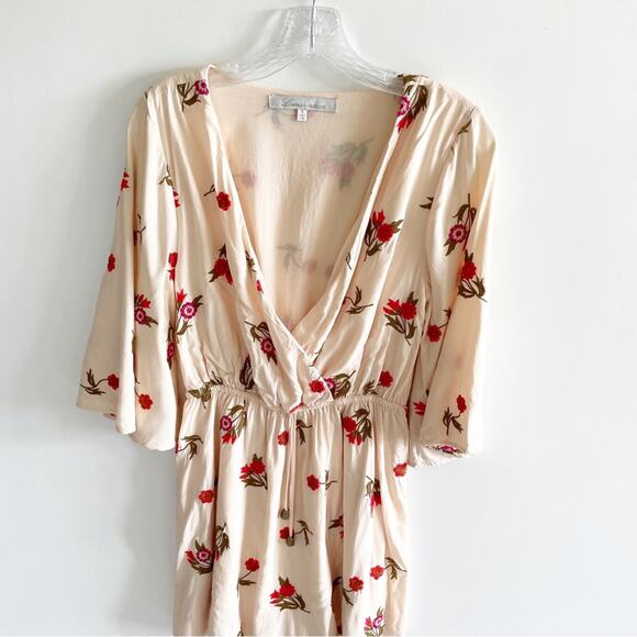 Lovers + Friends Cream Floral Embroidered Mini Dress - Picture 4 of 9
